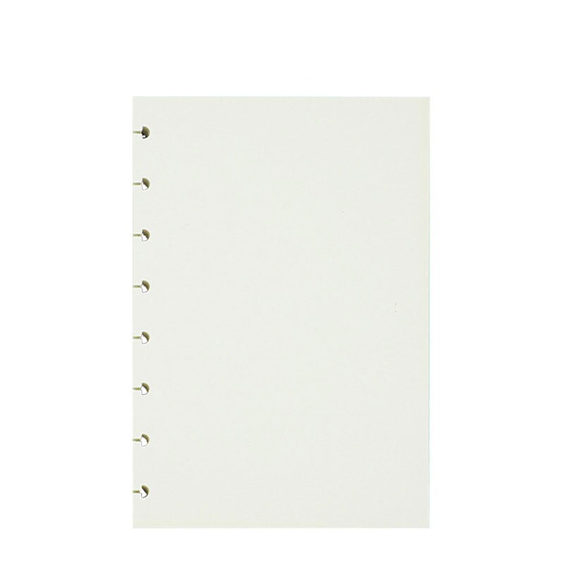 60 Sheets/Pack A5 Loose Leaf Notebook Core Inner Paper 8 Disc Mushroom Hole Notepad Inside Pages Weekly Daily Planner Stationery