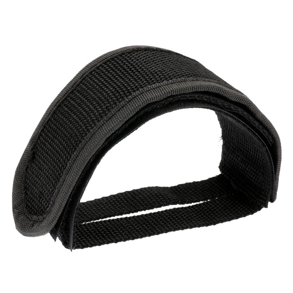 Piñón fijo de soldado Fixie BMX para bicicleta, correas adhesivas dobles antideslizantes, Clip para el dedo del pie del Pedal, cinturón negro