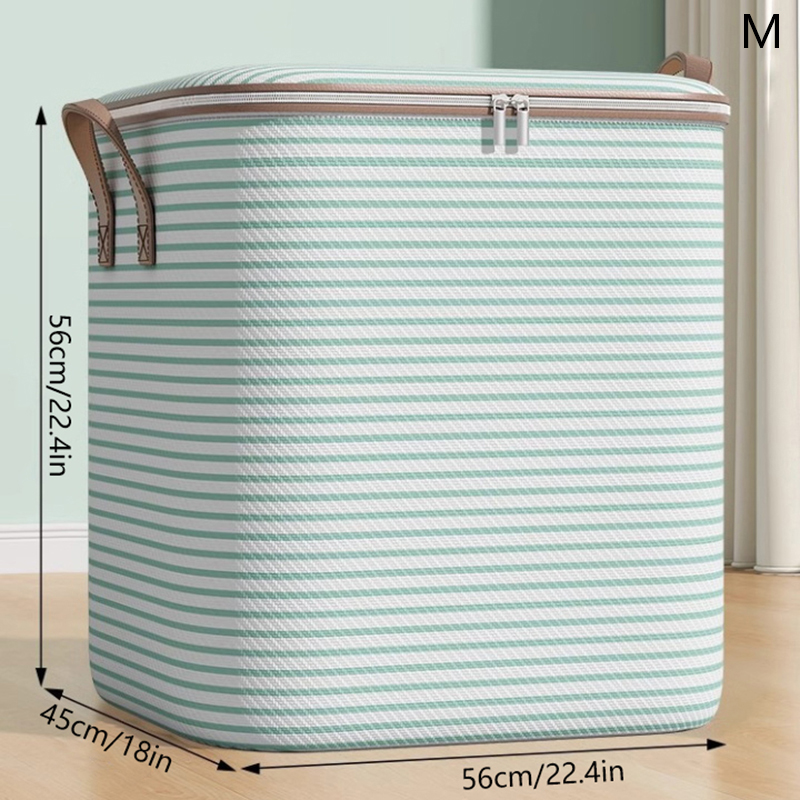 Bolsa de almacenamiento de gran capacidad para el hogar, organizador de armario de Material no tejido, se puede utilizar para colcha, ropa, juguetes, 1 ud.