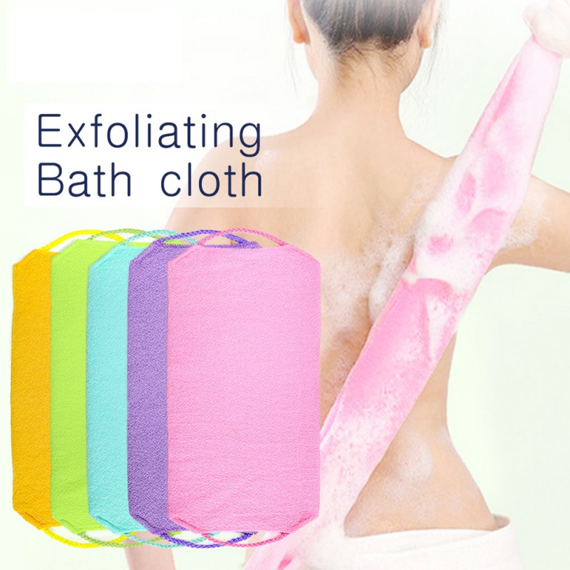 Tissu de bain exfoliant enlever la peau morte adoucir la peau nettoyage de la peau douche magique frotte le tissu facile à utiliser