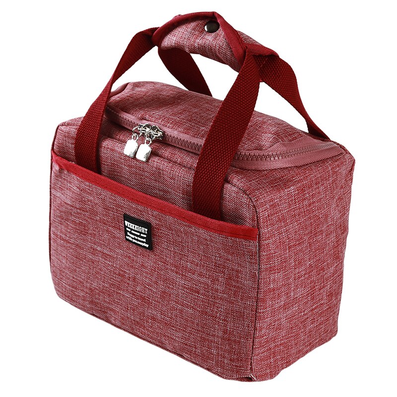 Sac isotherme Portable pour le déjeuner, pour les fruits et les aliments, pour la glace, imperméable, grande sacoche thermique pour pique-nique, pour femmes