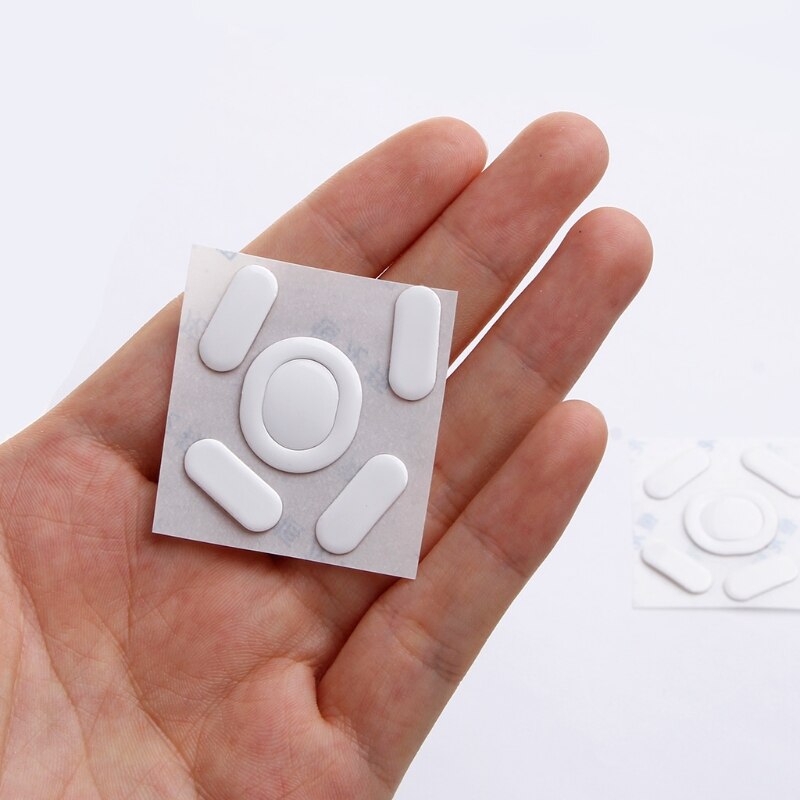 2- pack professional mouse skate stickers, mouse feet pad, glides, rounded curve edge replacement for logitech  g102 mouse