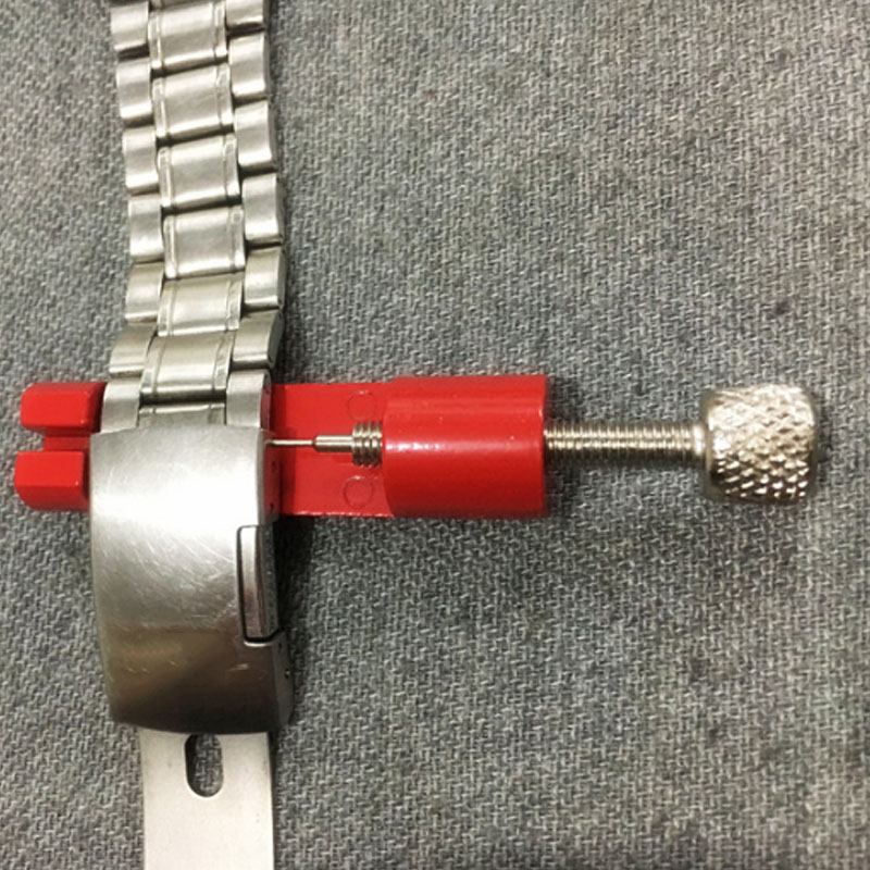 LNRRABC Link Pin Adjustable Watch Band Remover 4pcs/Set Bracelet Strap Practical Metal Kits Repair Tool watch tools