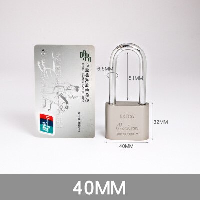 Flood Control Door Anti-Theft Balcony Window Lock Waterproof Rust-Proof Tamper-Proof Lock Home Small Dormitory Long Beam: TK40mm-long