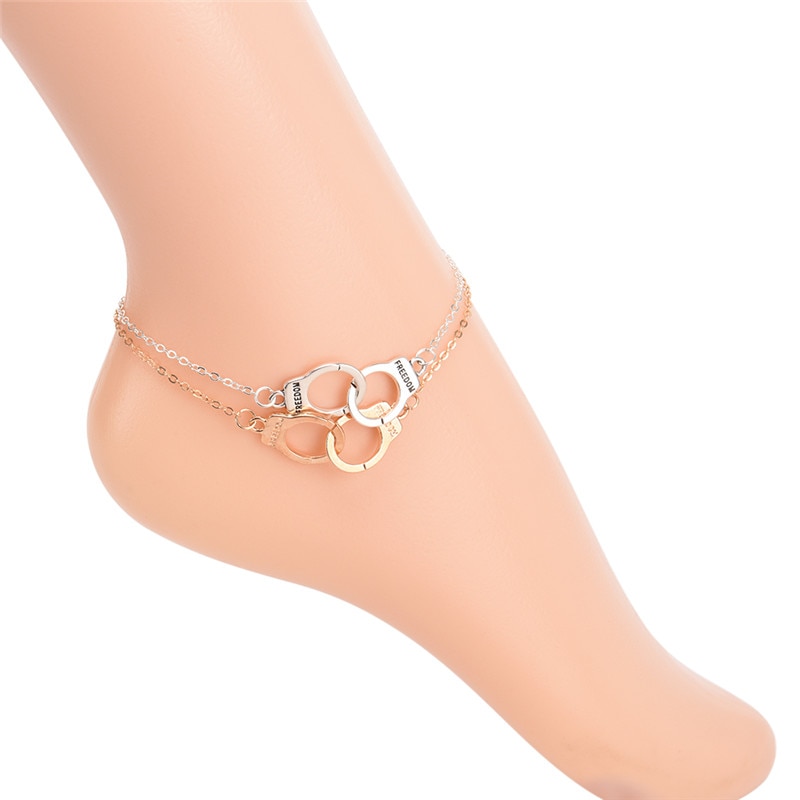 DIY Friendship Anklets For Women Girl Bohemian Anklet Color Handmade Bracelet Barefoot Party Jewelry