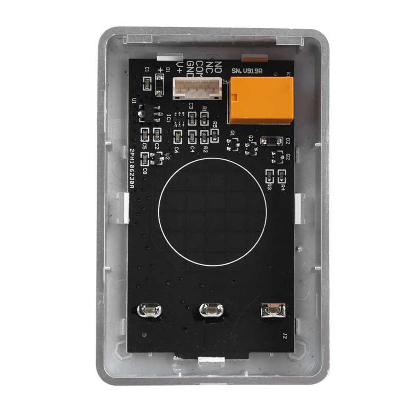 Touchless Door Exit Button LED Infrared Access Control Backlit Switch ABS Non Touch DC 12V Home Security Protection