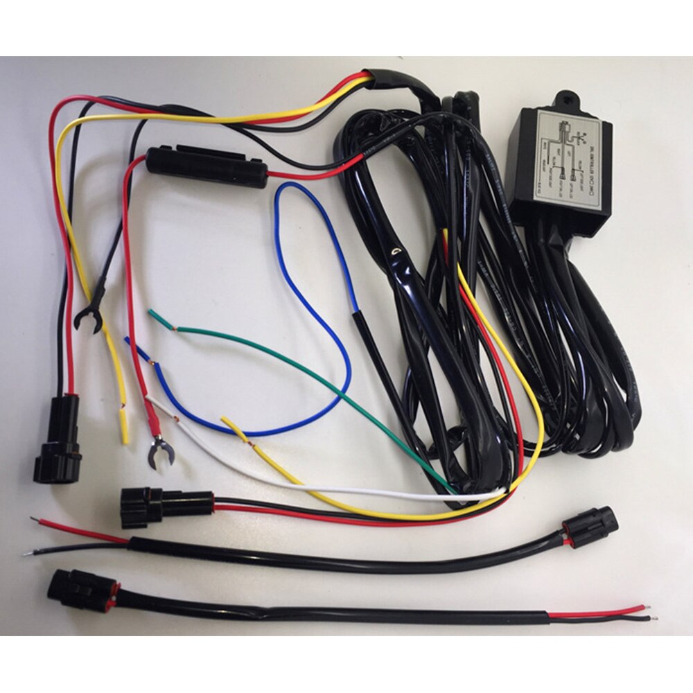 Drl Controller Auto Led Dagrijverlichting Relais Harnas Dimmer Op/Off 12V Mistlamp Controller