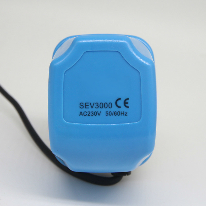 Miniature Electric actuator Two-way motorized Ball 3 way Valve with Three-wire Two-control for Air Conditioning Water Heating