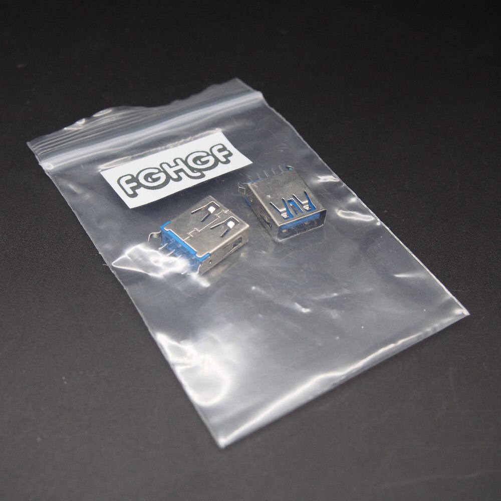 USB 3.0 connector A female socket 180-degree vertical high-speed USB 3.0 female socket AF180 degree