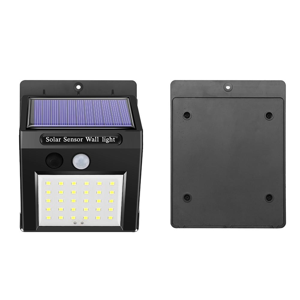 30/40 LED Outdoor Solar Light PIR Motion Sensor 4pcs Solar Wall Lamp Waterproof Energy Saving Emergency Garden Yard Lights
