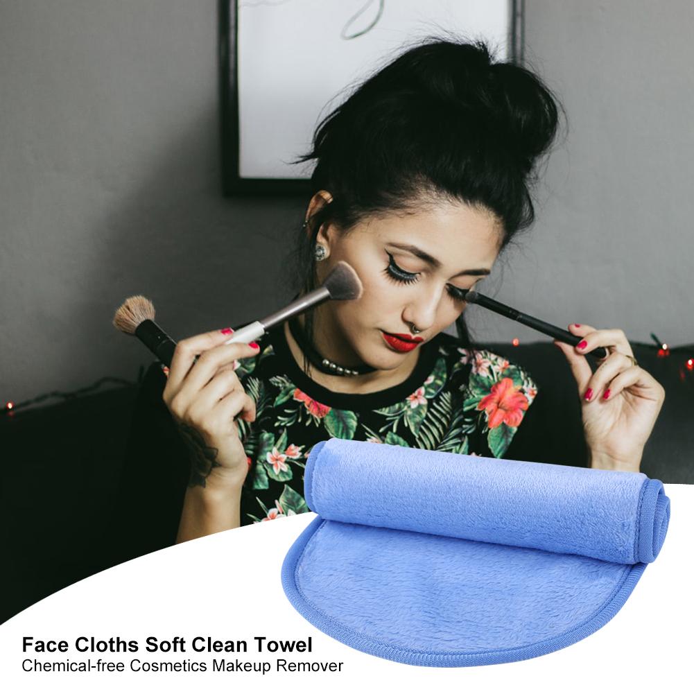 Gezicht Handdoek Make-Up Remover Microfiber Facial Doek Herbruikbare Facial Doek Pads Reiniging Handschoen Tool Beauty Gezichtsverzorging