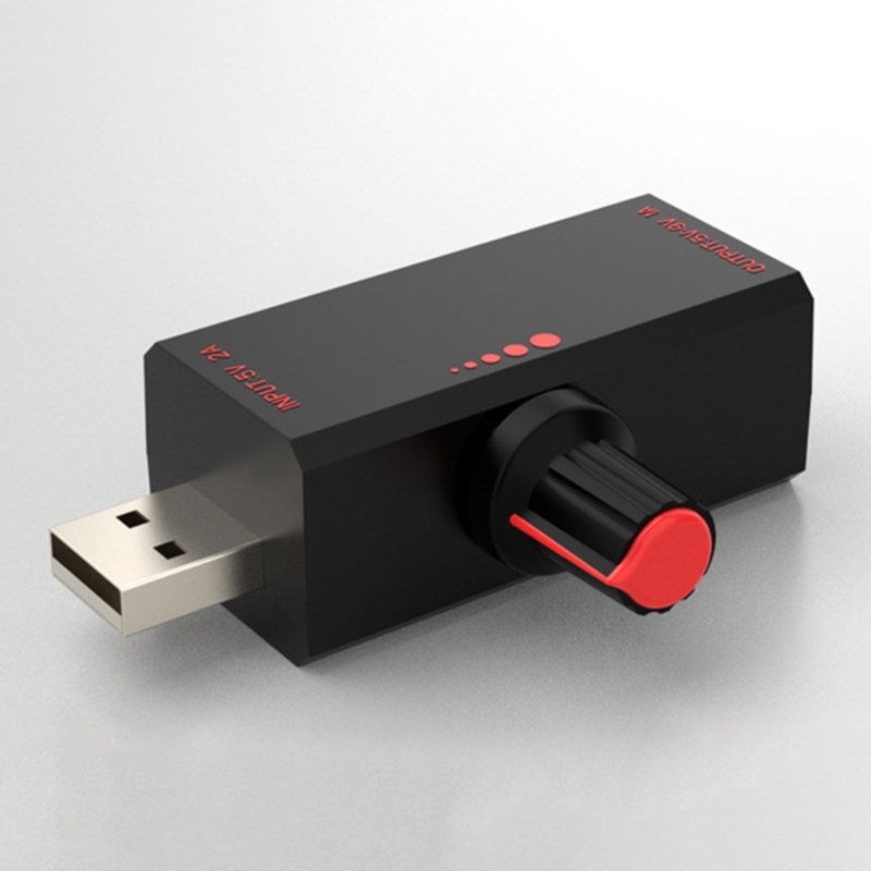 USB-Lüfterregler, effizienter USB-Lüfter, stufenloser Geschwindigkeitsregler für Büro und Zuhause, USB-Lüftersteuerung für