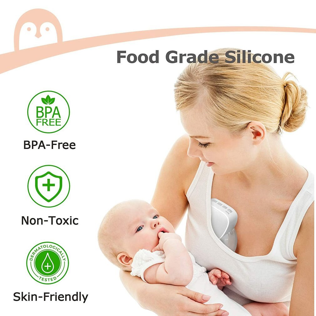 Usb Oplaadbare Handsfree Elektrische Borstkolf Stille Wearable Automatische Melker Draagbare Baby Borstvoeding Melk Extractor