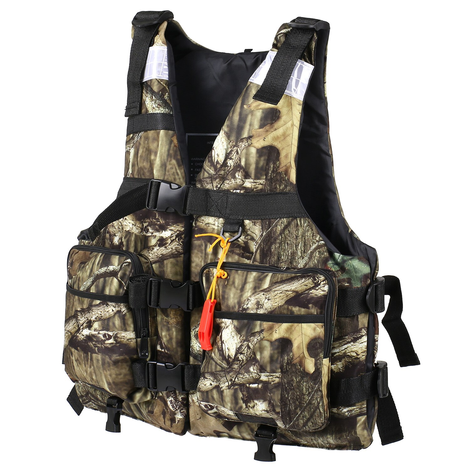 Gilet de sauvetage adulte veste Polyester natation nautisme Ski surf survie dérive gilet de pêche avec sifflet veste de sport nautique