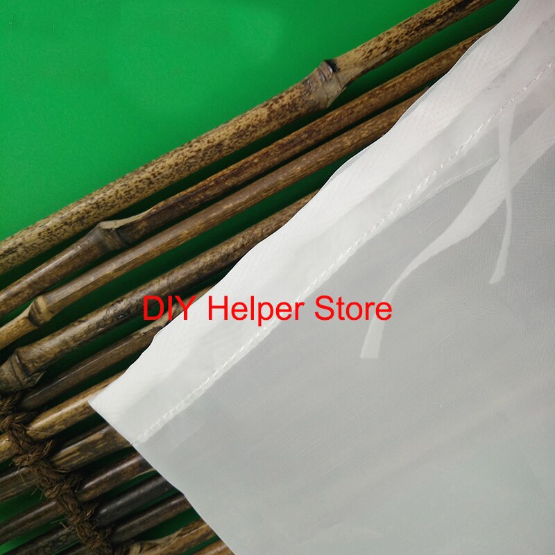 Bolsa filtrante de 2 uds., 15x10cm de tipo nailon, grado alimenticio para el hogar, cerveza, vino, elaboración de té de la leche, jugo, fabricación de pescado, filtro tang