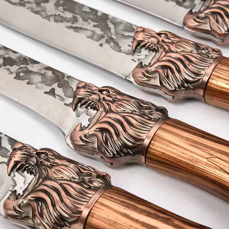 Household Kitchen Knife Stainless Steel Boning Knife Forging Meat Cleaver Slice Chop Bone Knife Cooking Tool