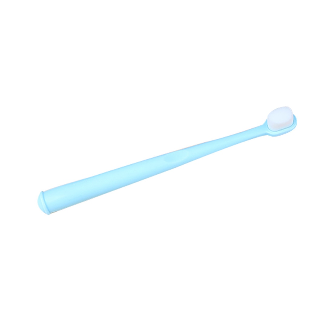 1 Pc Super Zachte Nano Wave Tandenborstel Oral Care Paar Reizen Dagelijkse Benodigdheden Baby Baby Tandenborstel Tool Baby Kid tandenborstel: Blauw