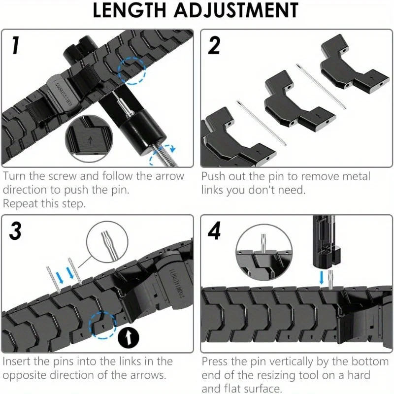 Correa de acero inoxidable para Apple Watch Ultra 2 49mm 7 8 9 45mm 44mm pulsera de eslabones de Metal para hombre IWatch Band 6 5 4 SE 3 42mm 41mm 40mm