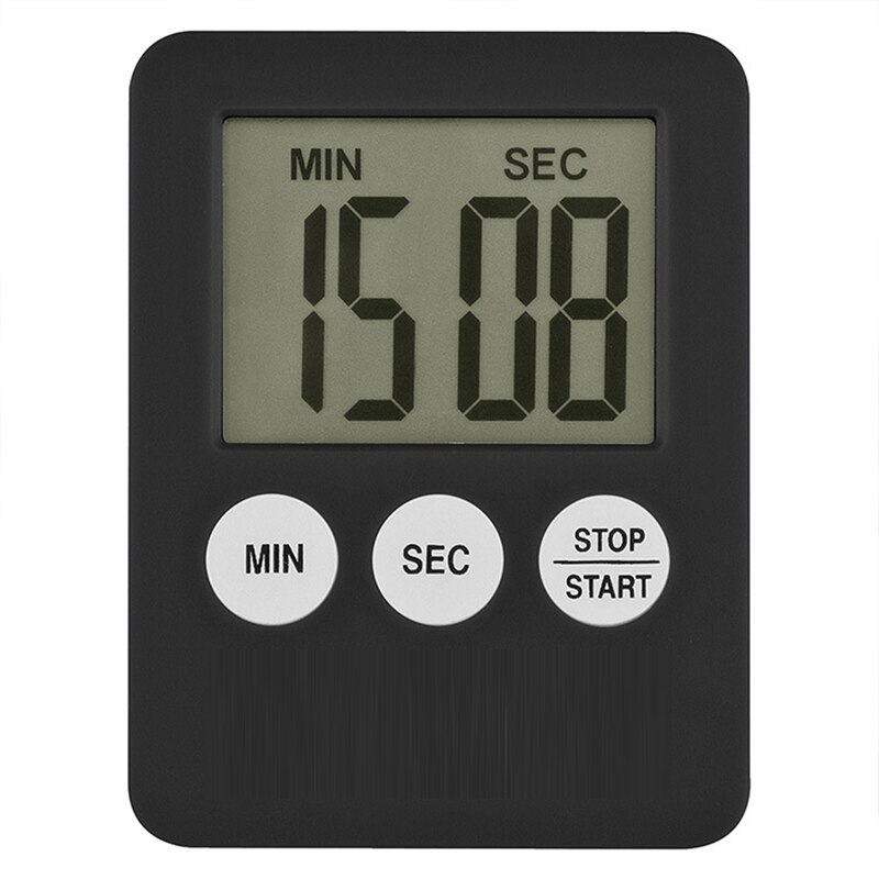 Mini Digital Kitchen Time Timer Magnetic Clock Stop Watch Study Cooking Shower Countdown Electronic Lap Timer Kitchen Gadgets