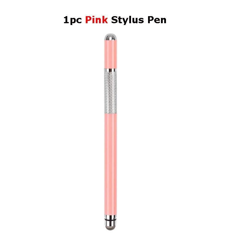2in1 Stylus Pen For Apple Tablet Touch Pen For Capacitive Screen Drawing Pencil For Iphone Mobile Notebook Writting Caneta: Pink