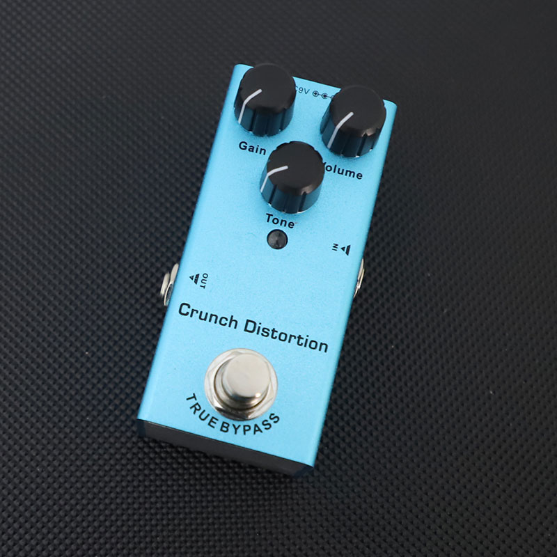 Pedale effetto chitarra elettrica portatile Overdrive fase di distorsione Chorus analogico ritardo digitale accessori per chitarra True Bypass: Crunch Distortion