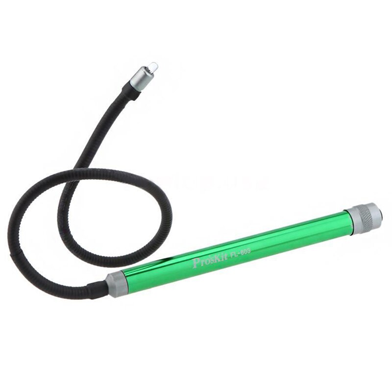 Pro'sKit FL-603 Flexible LED Flashlight for Auto Repair Check Workshop Green