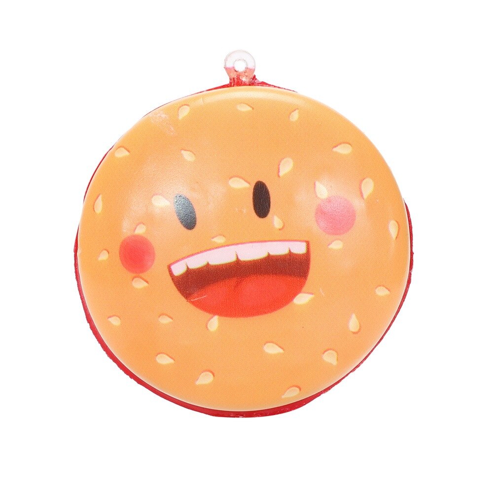 squishies toy squeeze Kawaii Hamburger Slow Rising Cream Scented Keychain Stress Relief Toys squish For Choildren: Default Title