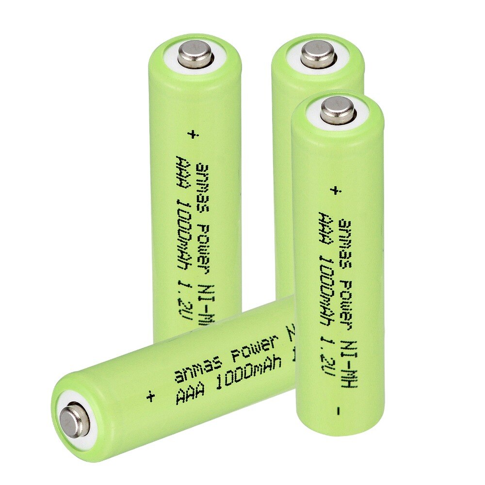 4/8/12/16Pcs Anmas Power 1.2V AAA Batterijen 3A 1000mAh Oplaadbare Batterij ni-mh batterijen AAA batterij oplaadbare