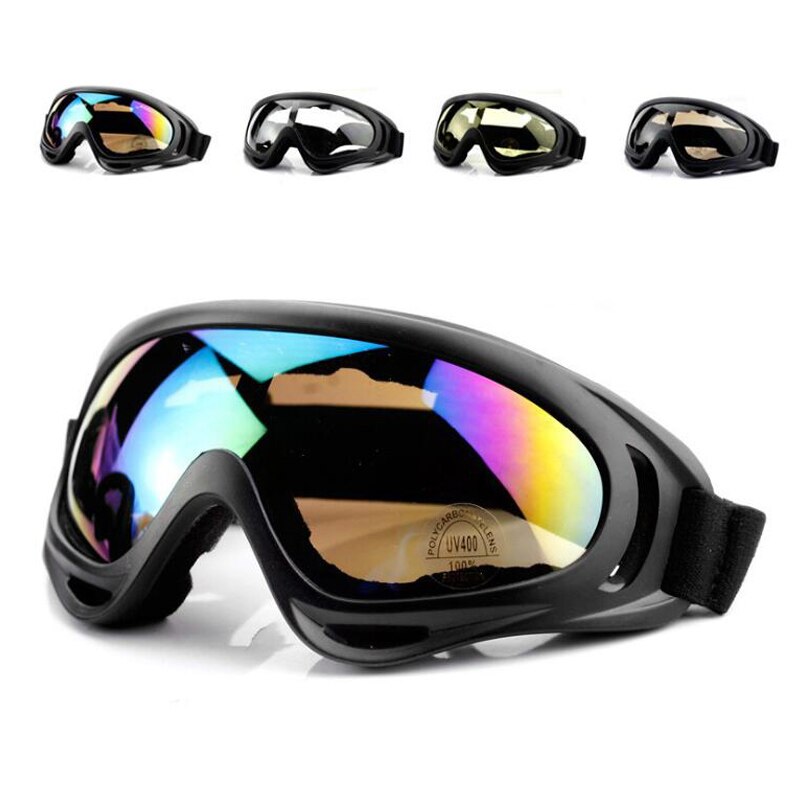 1Pcs Winter Winddicht Skiën Goggles Outdoor Sport Cs Bril Skibril UV400 Stofdicht Moto Fietsen Zonnebril