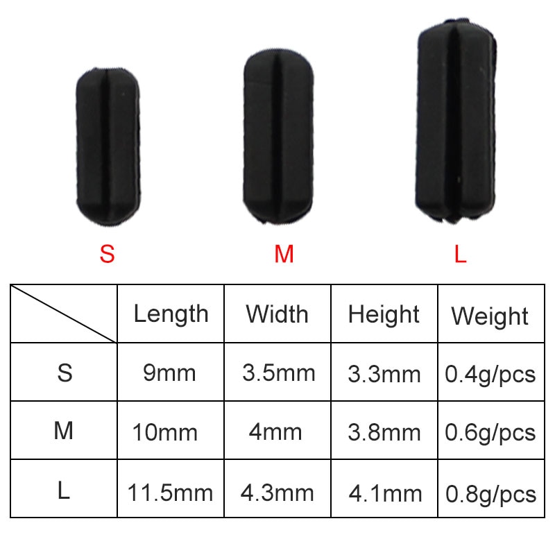 4PCS Carp Fishing Accessories Tungsten Quick Change Sinker Weights Putty Sinkers for Carp Rig Fishing Terminal Tackle