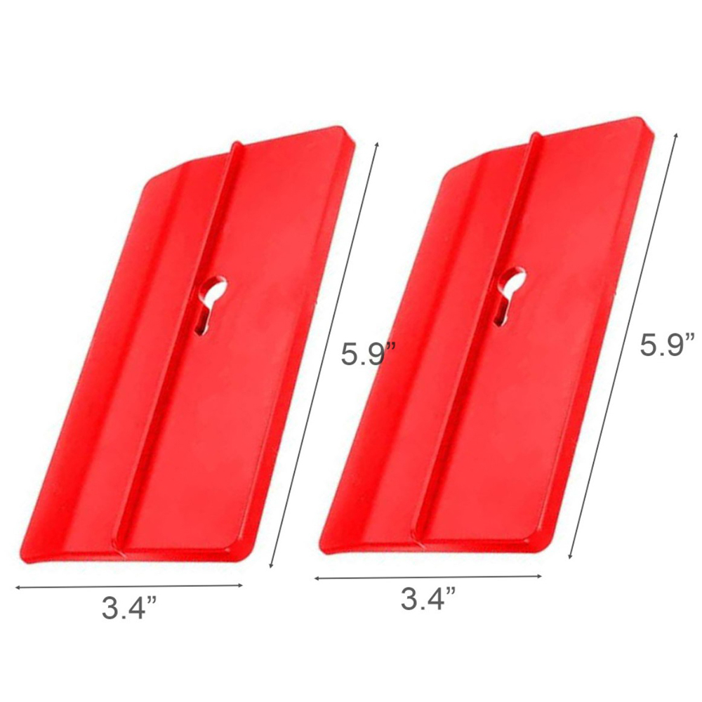 2Pcs Plasterboard Fixing Tool Walls Ceiling Sloped Drywall Fitting Tool Carpenter Tool Ceiling Positioning Plate Wall Decoration: 2pcs Red