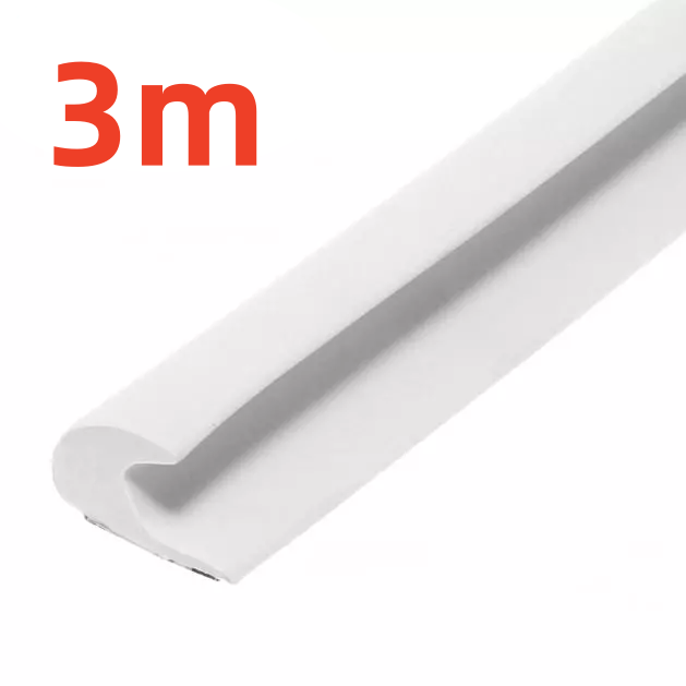 5M Drip Stop Afdichtstrip Gids Strip Voor Caravan Camper Camper Van Goot Regen Guard Drip Stop Water Gids RV accessoires: Rood