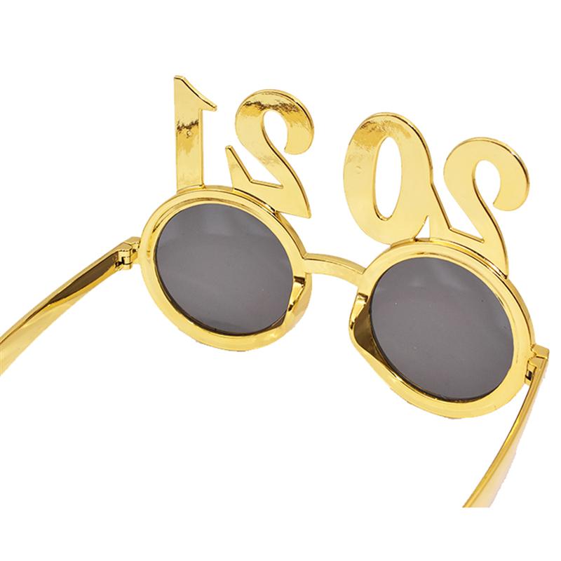 Prop Glasses Dressing Up Number Year Photography Prop Glasses Party Decorative Glasses Photobooth Props
