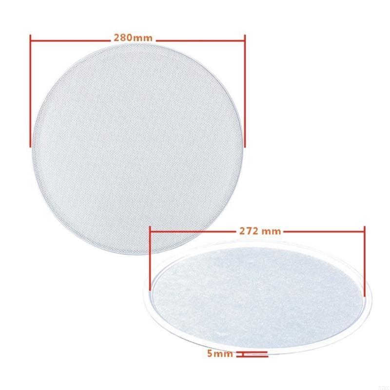 4/5/6.5/8inch Ceiling Speakers Grille Covers Round Commercial Ceiling Speakers: Pink