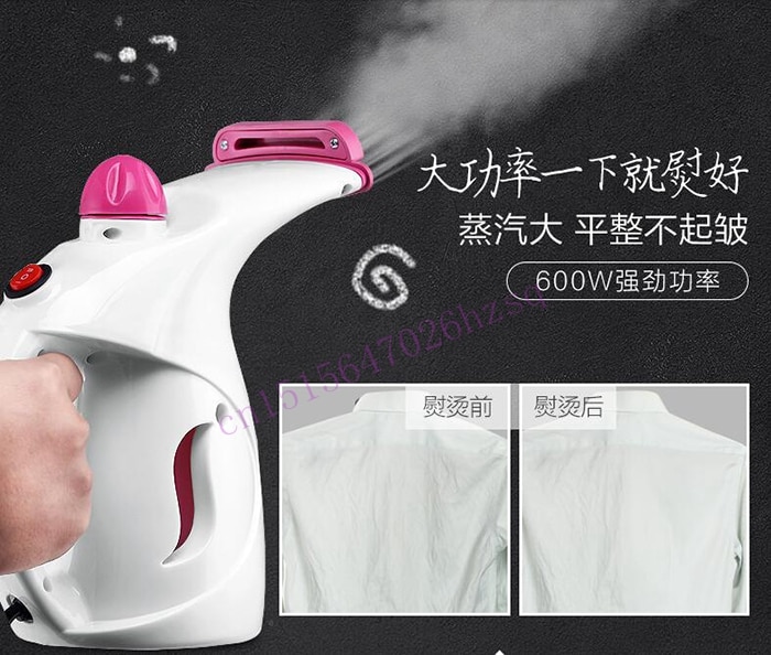 DMWD Hand held household hanging ironing machine mini clothes steam electric iron Steam the face humidification Disinfection