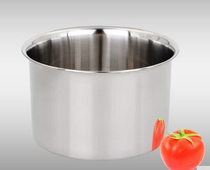 Verdikking Roestvrij Staal Saus Pot Smaak Stoofpot Met Cover Pot Melk Thee Zalfpotje: 18cm without lid