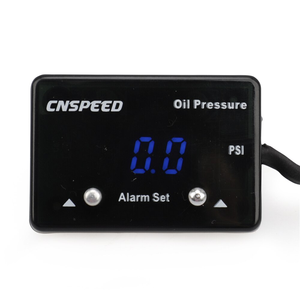 12v Oil Pressure Gauge 0~200 PSI Auto Digital Diesel Universal Red Blue Oil Press Meter with sensor YC101295