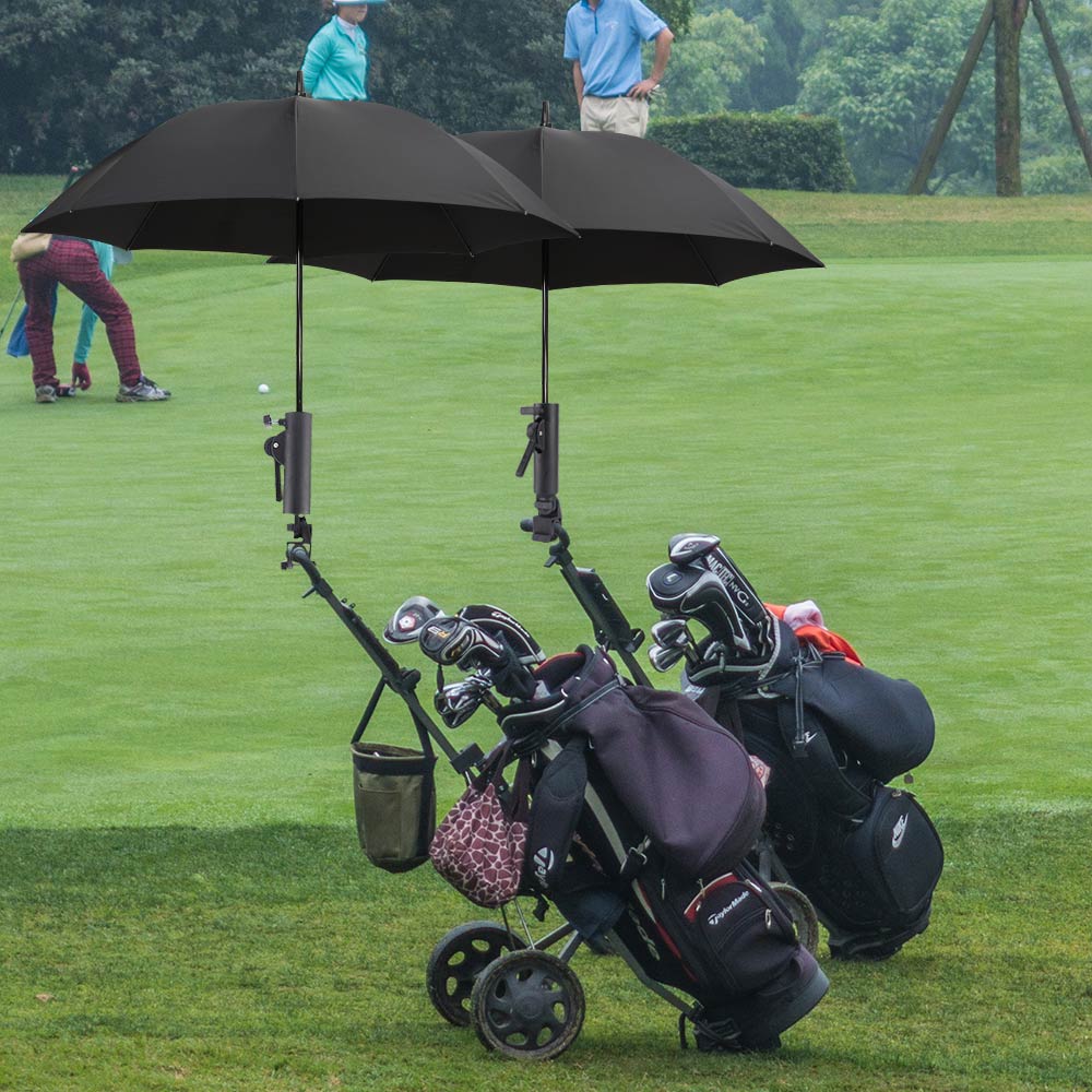 Durable Golf Club Umbrella Holder Stand For Bike Buggy Cart Baby Pram Wheelchair Durable Golf Cart Umbrella Stand