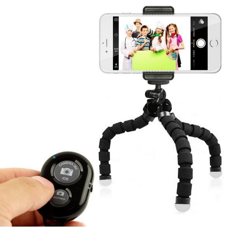 flexibel Mini Stativ flexibel Telefon Stativ Mit Telefon Clip Kamera Mini stativ Für Smartphone & Kamera flexibel Mini Stativ