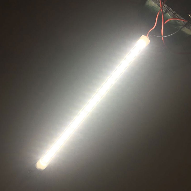 24V 6000k 24 LED Truck Vehicle Conversion Lights Cab Lighting Work Light Bar White Large Interior Lights