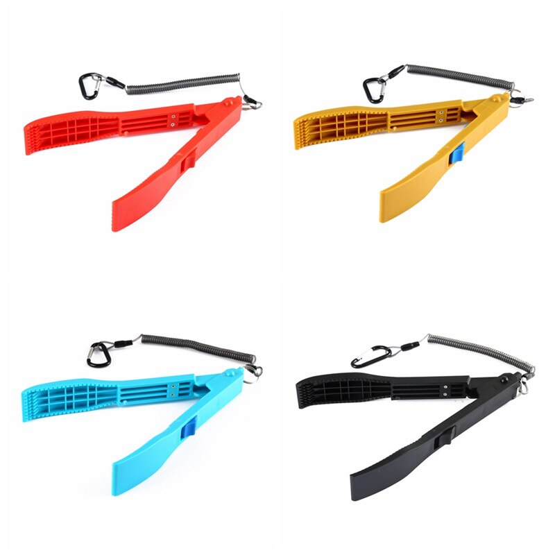 Plastic Fishing Pliers Gripper Hand Controller Fish Body Grip Clamp Gripper Grabber Tackle Tool Fishing Clip 8