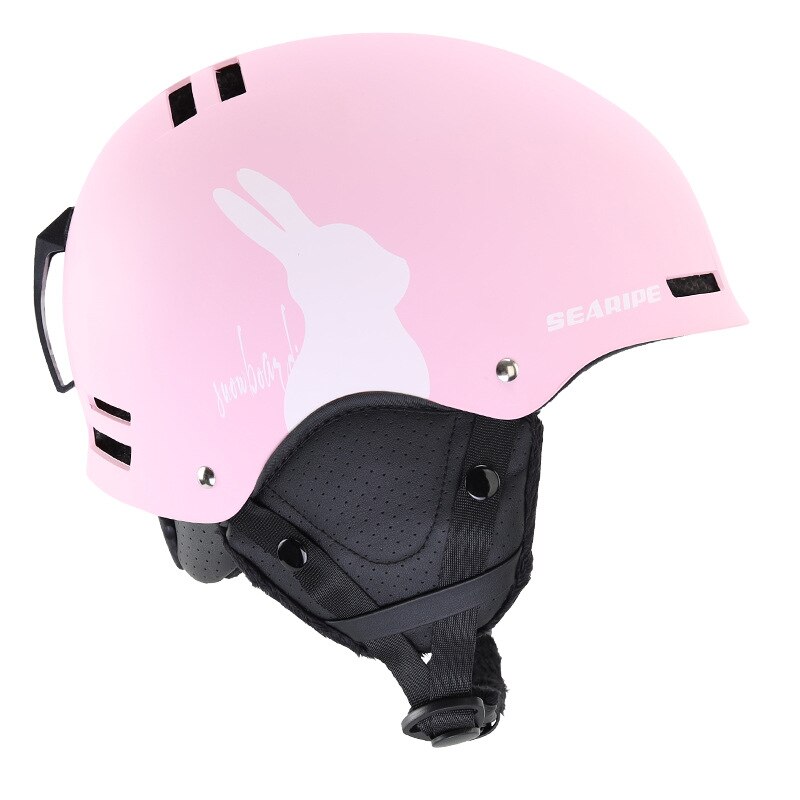 Searipr Licht Ski Helm Snowoard Apparatuur Beschermende Kleding Mannen Vrouwen Draagbare Warm Sterke Sneeuw Outdoor Sport Helm: C / M