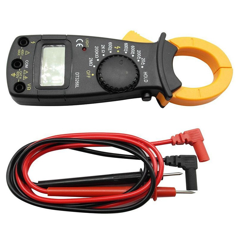Digital Multimeter Diagnostic Tool LED Display Electrical Instrument Ammeters Voltmeter Tester