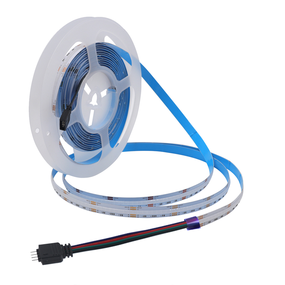 12V 24V RGBWW RGBW RGB CCT COB LED Strip 784 840LEDs/m High Bright Flexible LED Tape Light Bar Linear Dimmable Room Decor