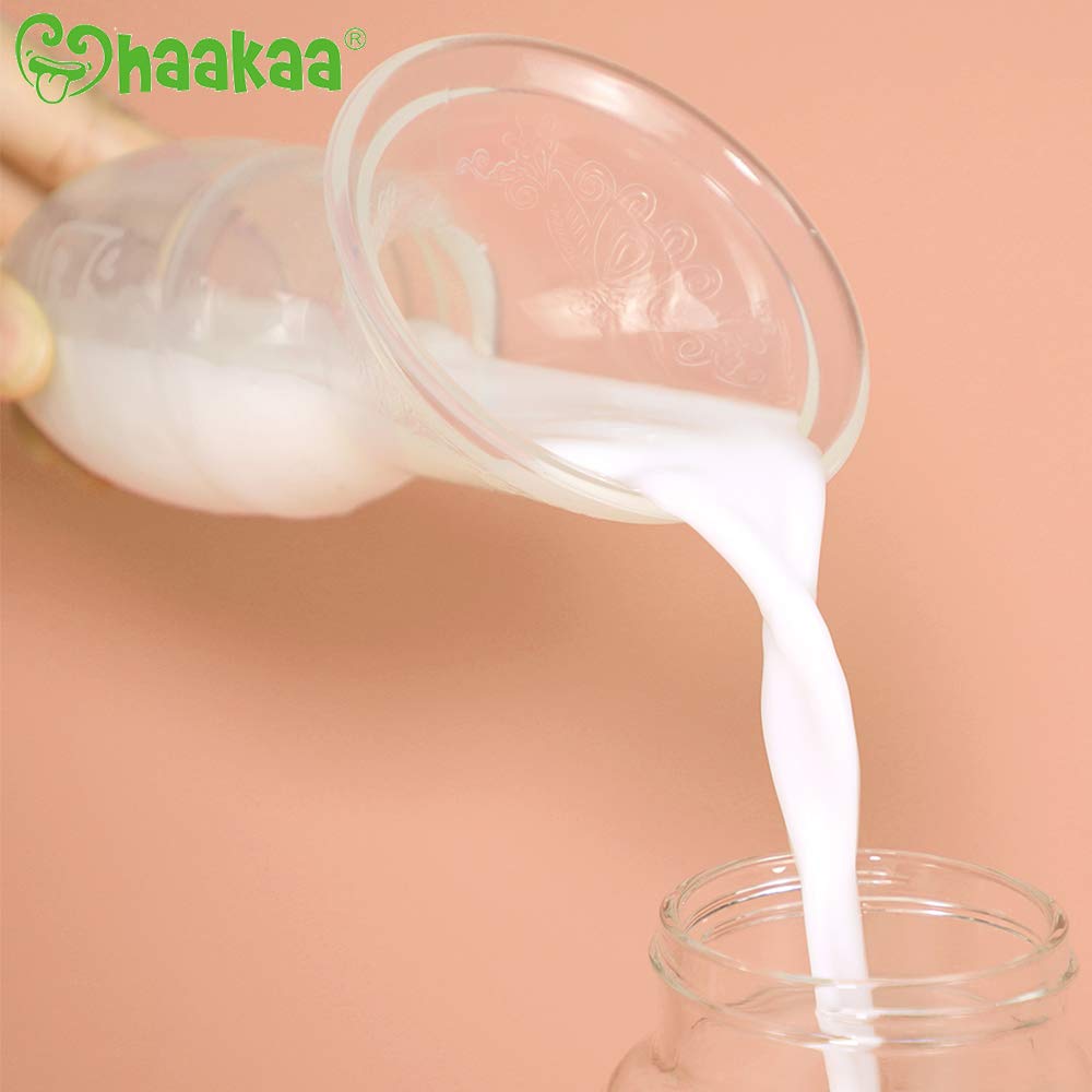 Bomba de mama manual de haakaa 3oz/90ml commended por mães de enfermagem, celebridades, doulas e consultores de lactação em todo o mundo