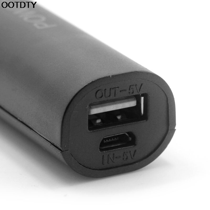 DIY USB 1x18650 Mobiele Power Bank Case Charger Pack Doos Batterij Draagbare # L060 #