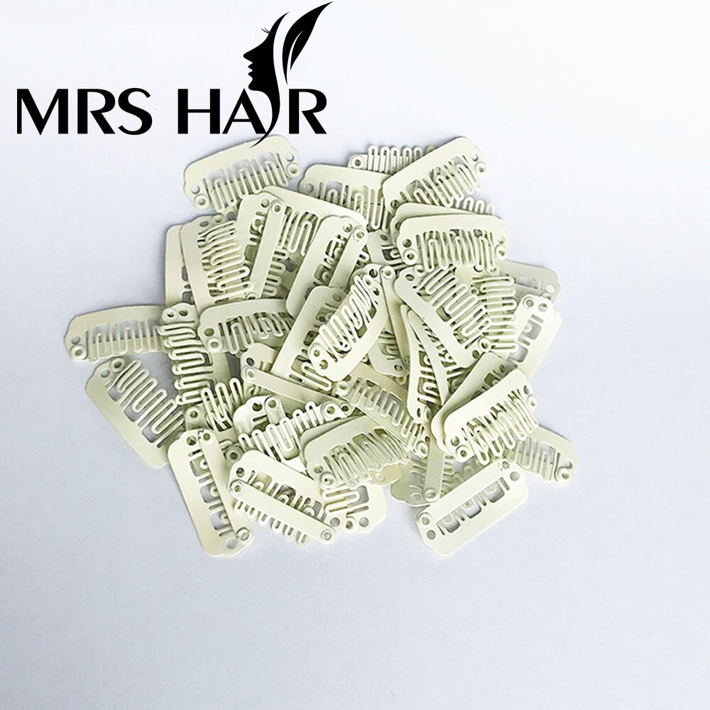 20/50pc 3,2 cm clip de extensión de cabello U Clips de peluca para extensiones de cabello Clip de cabello pinzas para el cabello accesorios de peluca pinzas para el cabello de salón