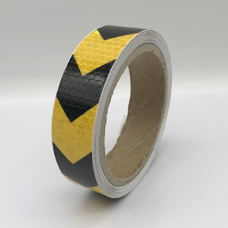 Reflective Tape Bike Stickers Reflective Safety Warning Conspicuity Reflective Tape Film Sticker Light Bar Bicycle Accessories