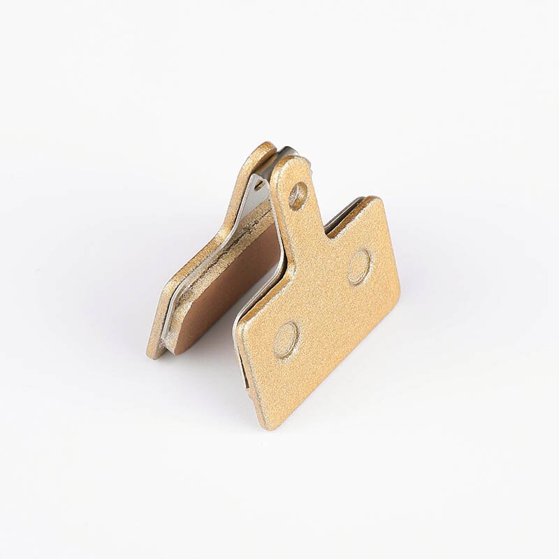 4 Pairs MTB Bicycle Resin Semimetal Disc Brake Pads For Shimano B01S M375 M395 M446 M485 M486 M416 Deore M515 M525 Bike Brake: Yellow