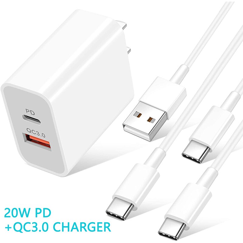 Quick Charge 3.0 Qc Pd Charger 20W Usb Type C Snel Opladen Voor Iphone 12 Pro Max 11 Pro max Xs 8 Xiaomi Huawei QC3.0